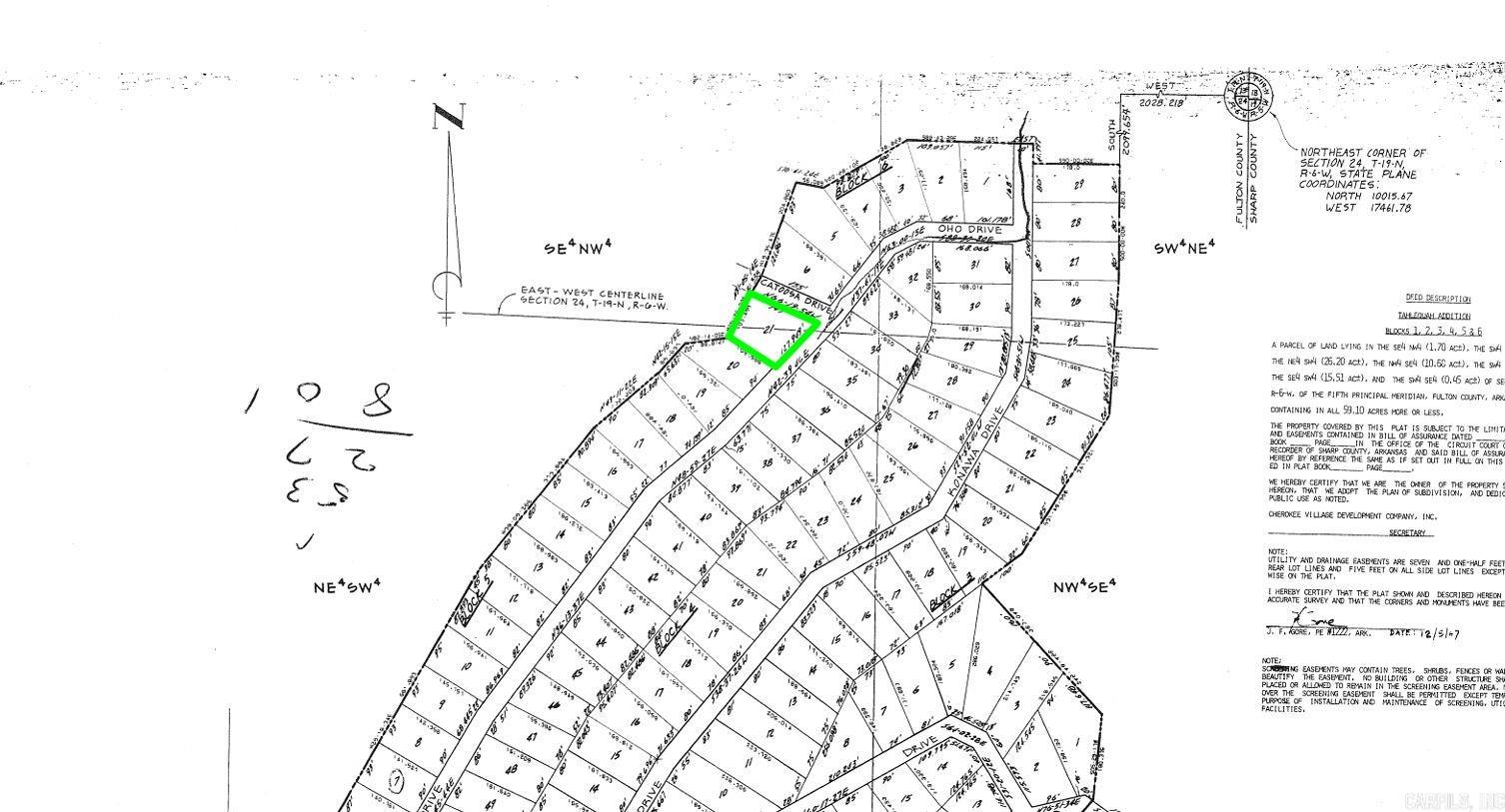 Lot 21 Oho Drive Property Photo 2