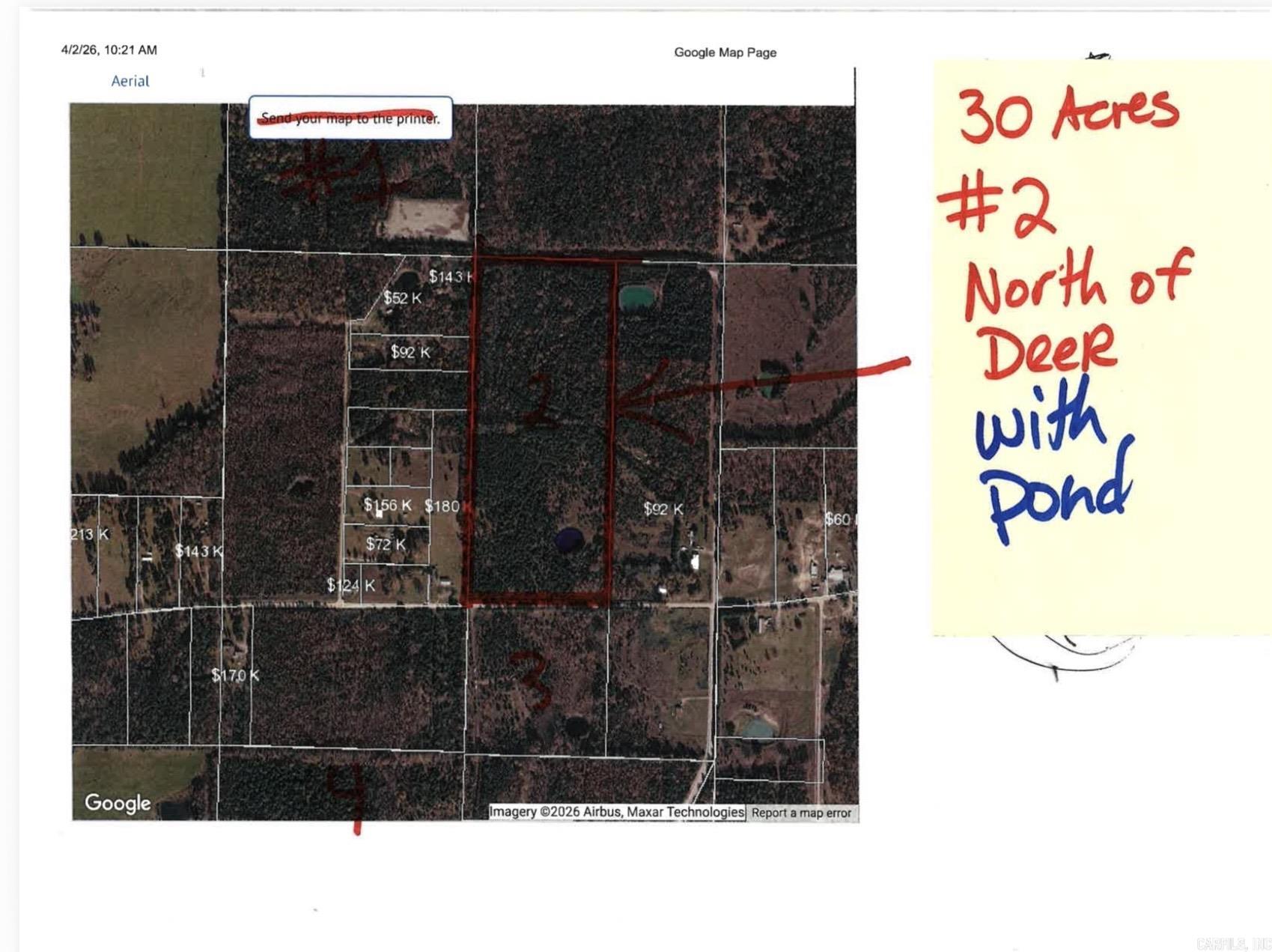 #2 = 30 Acres North Side Of Deer Road Property Photo 1