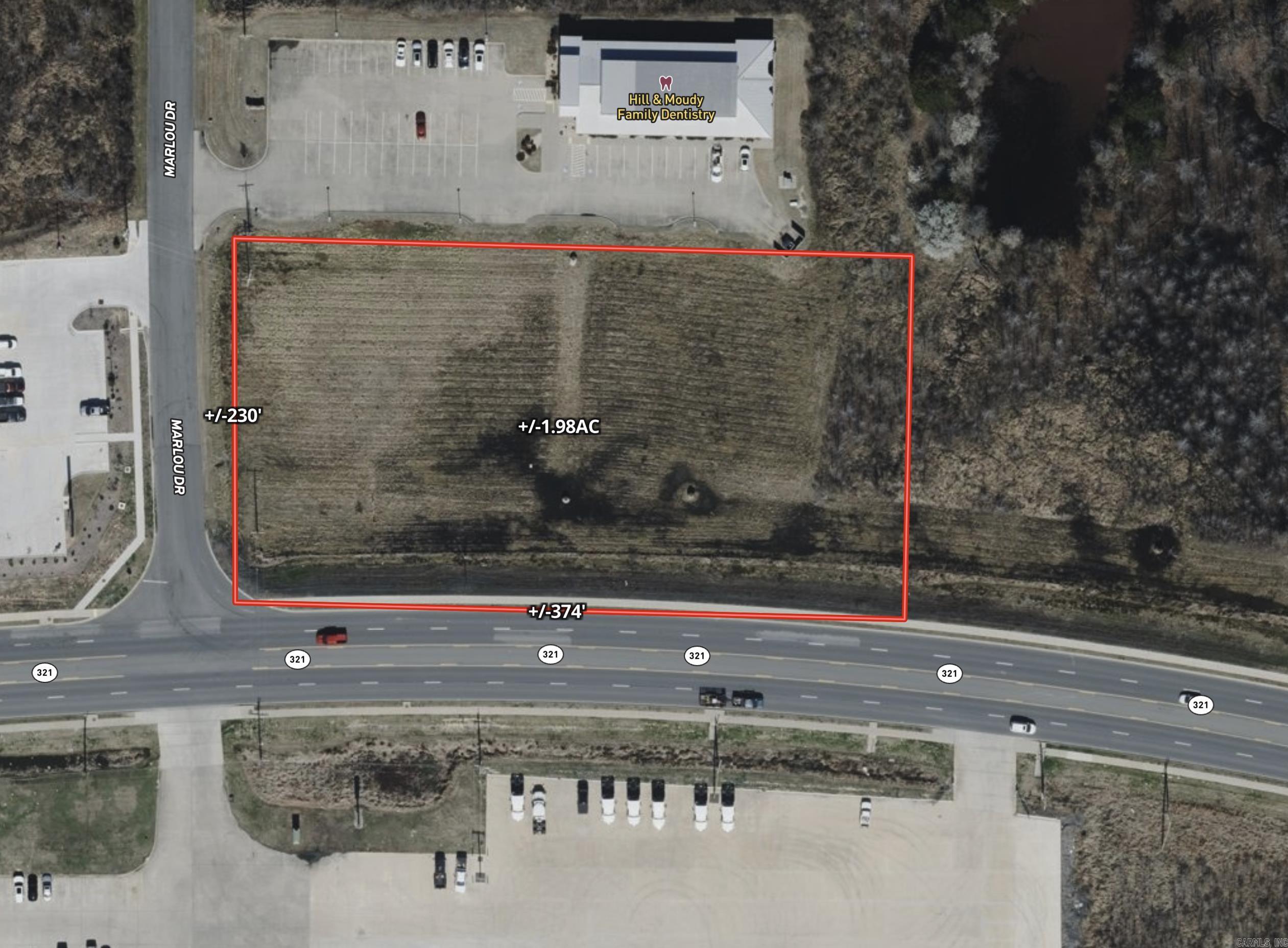 1.98ac Highway 321 Property Photo 1
