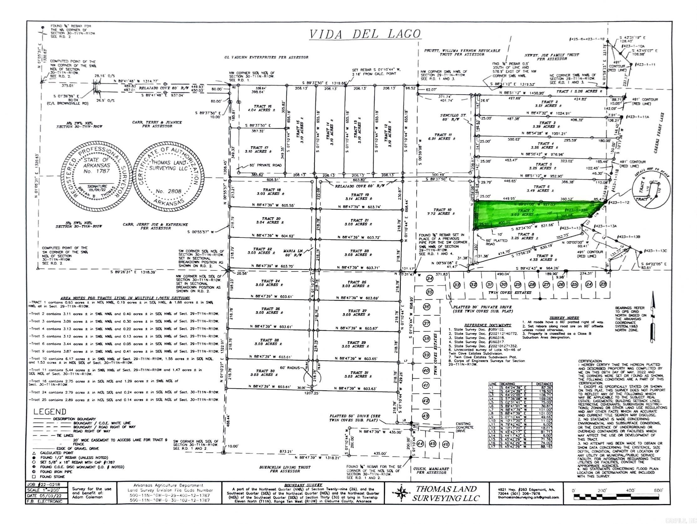 Lot 7 Vida Del Lago Subdivision Property Photo 2