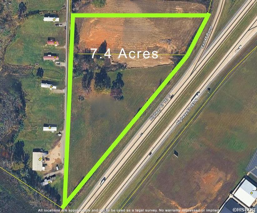 7.4 Acres HWY 167