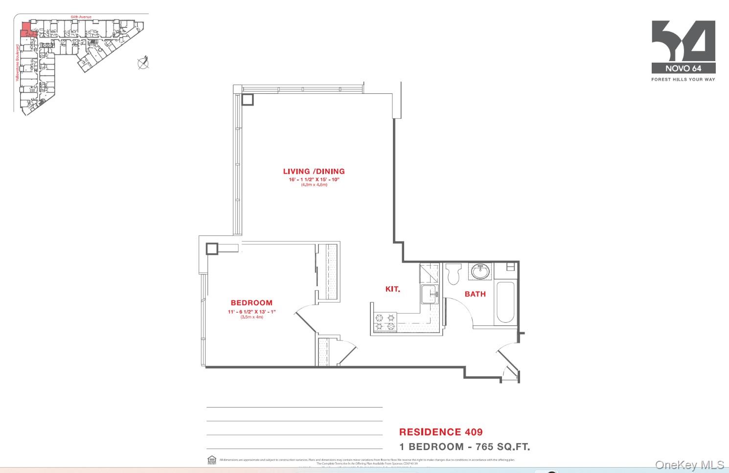 64-05 Yellowstone Boulevard 409s Property Photo 22