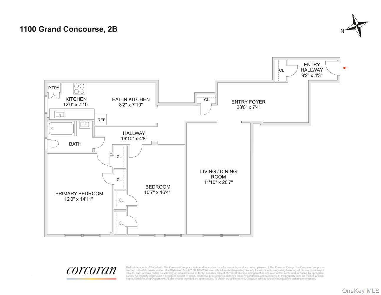 1100 Grand Concourse 2b Property Photo 12