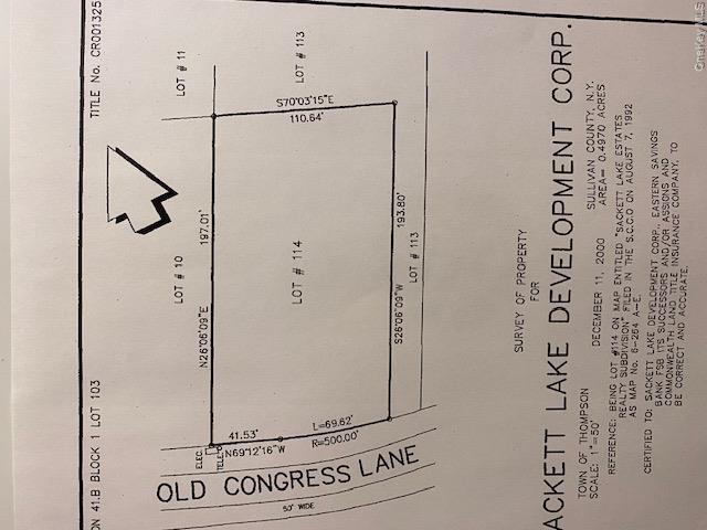Lot 114 Old Congress Road Property Photo 2