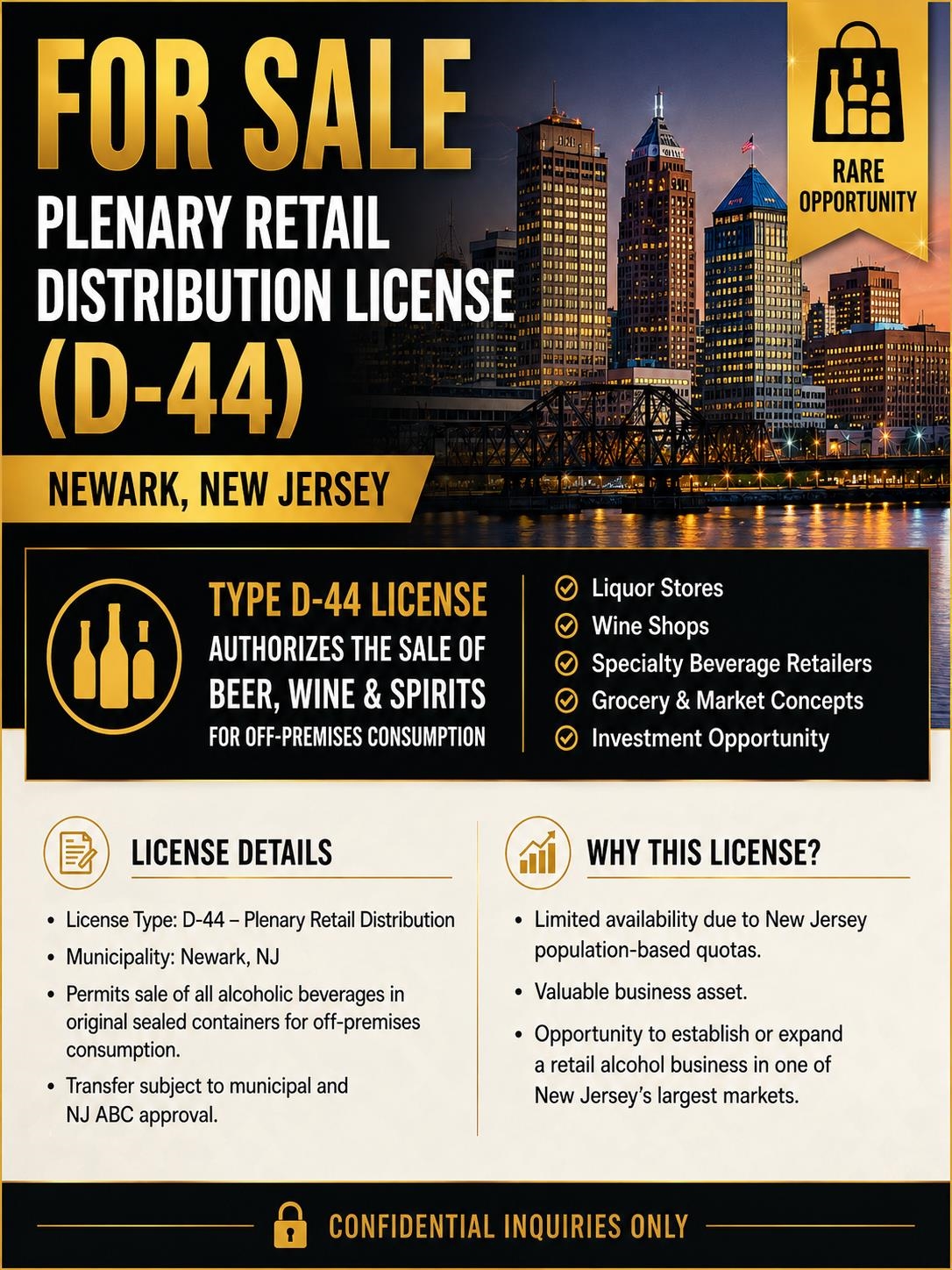 D-44 Liquor License Property Photo 1
