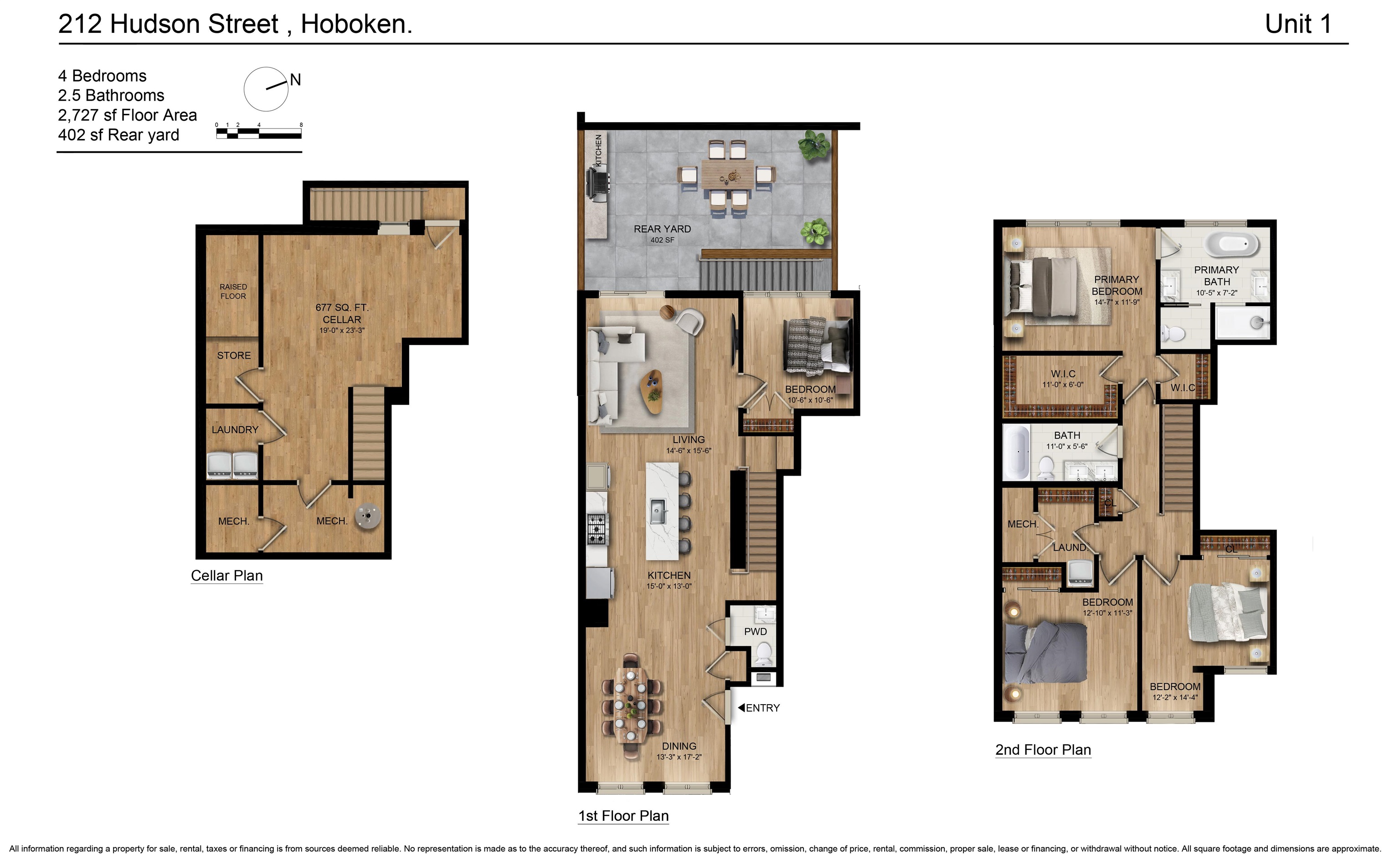 212 Hudson St 1 Property Photo 14