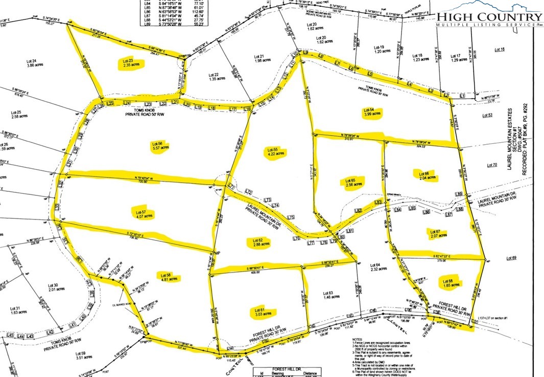 Lot 54 Toms Knob Road Property Photo 5