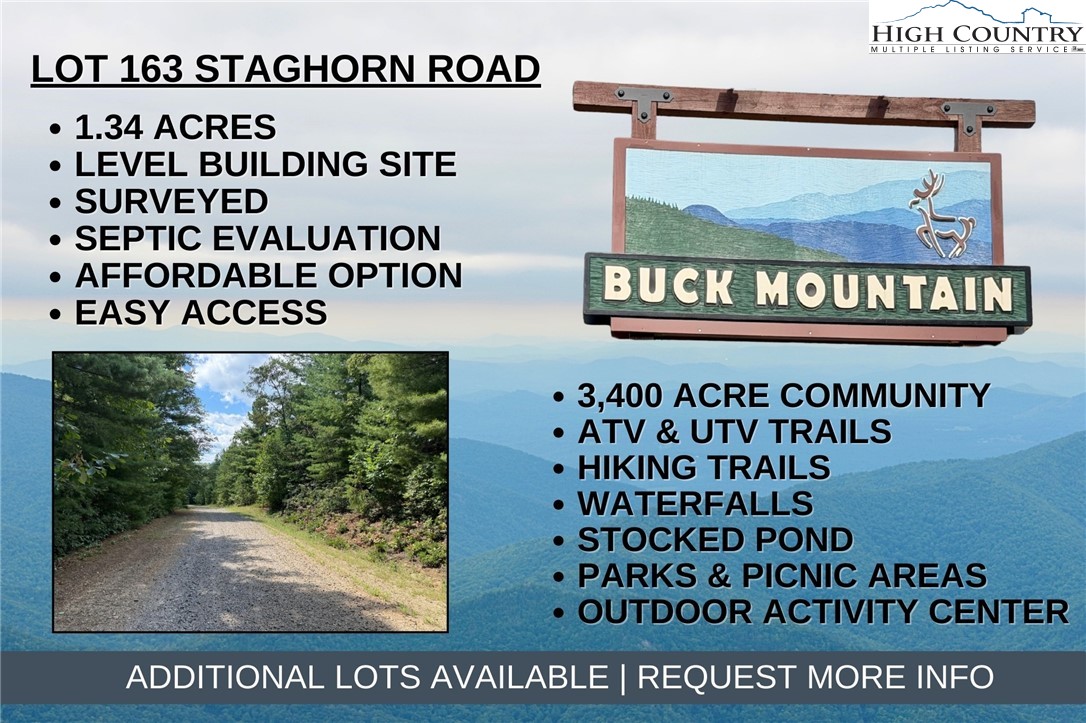 Lot 163 Staghorn Road Property Photo 1