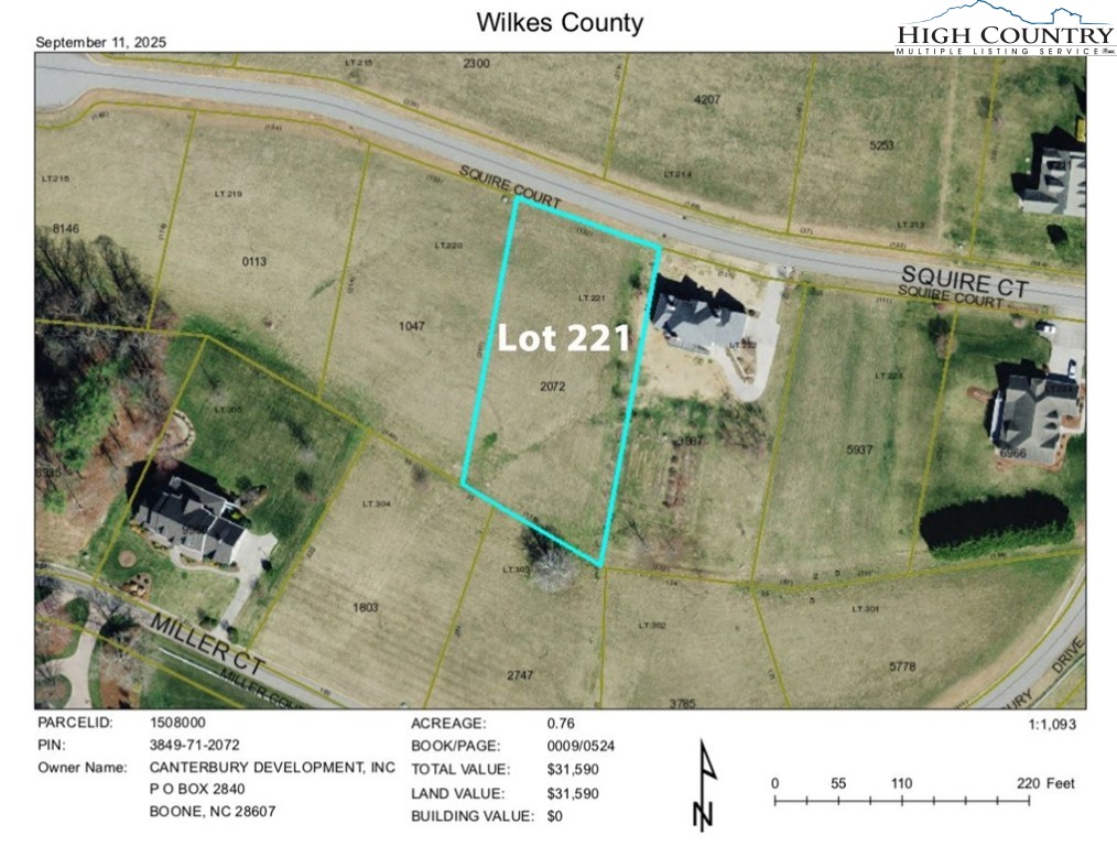 Lot 221 507 Squire Court Property Photo 2