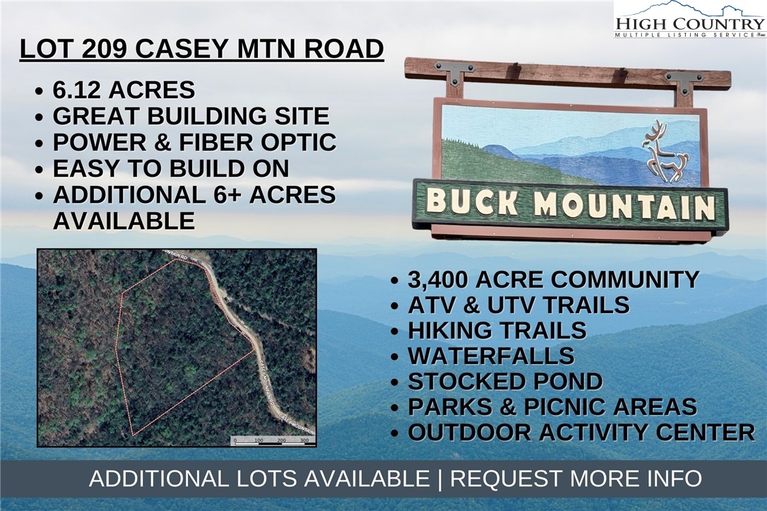 Lot 209 Casey Mountain Road Property Photo 1