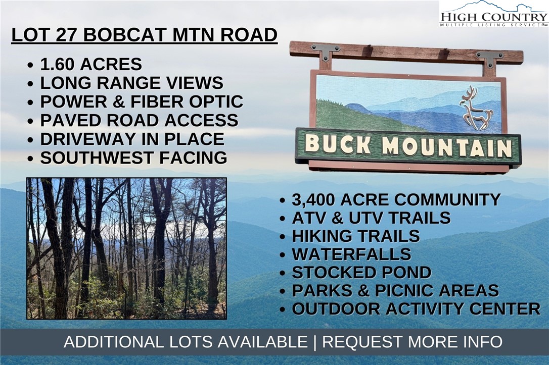 Lot 27 Bobcat Mountain Road Property Photo 1