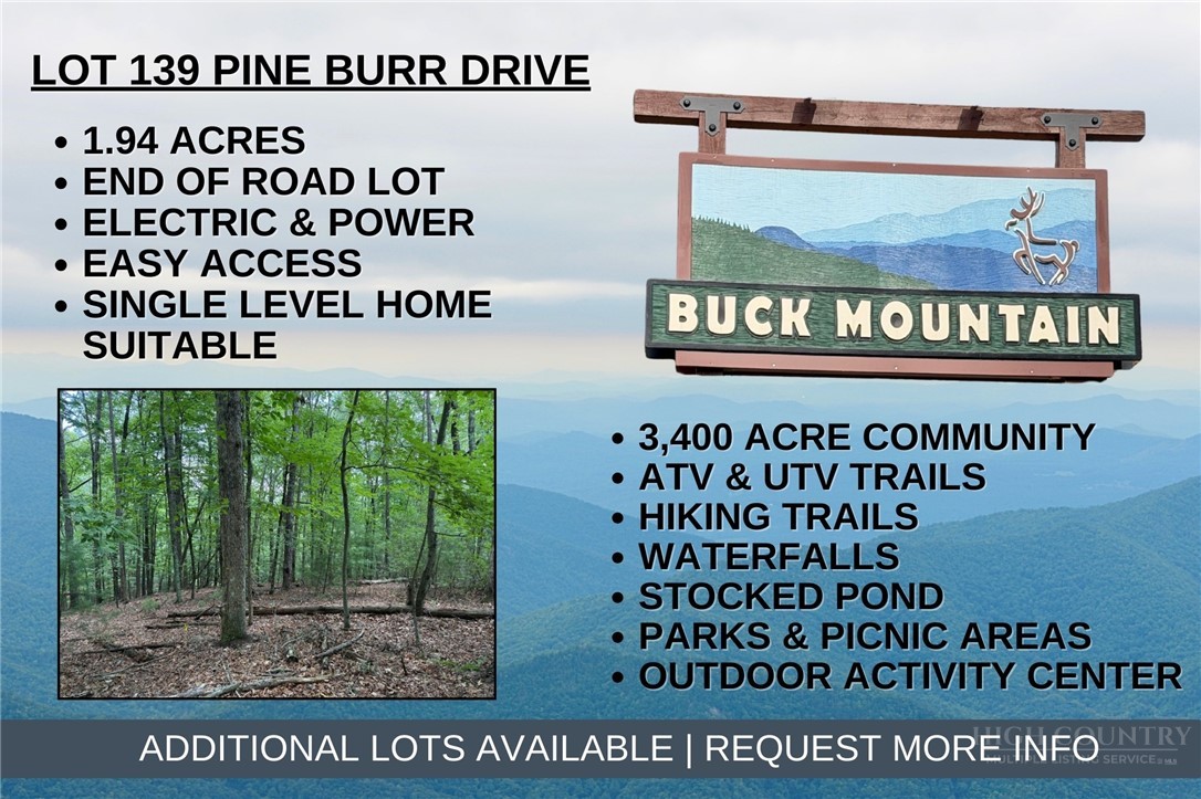 Lot 139 Pine Burr Drive Property Photo 1