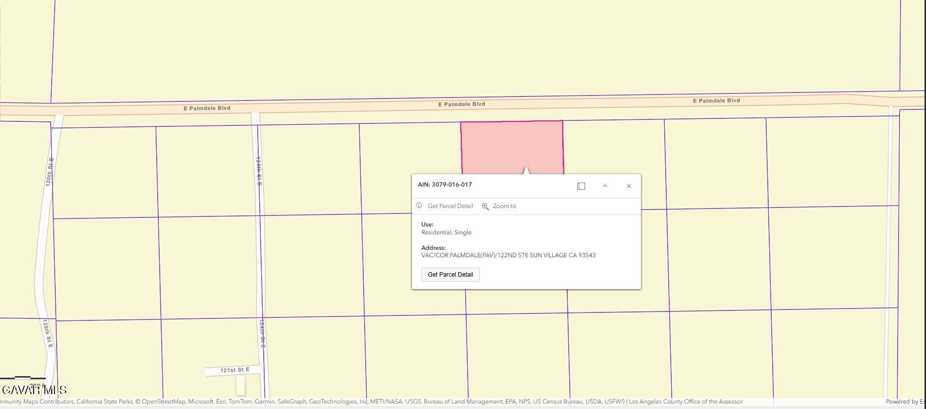 E Cor Palmdale Pav 122nd Boulevard Property Photo 1