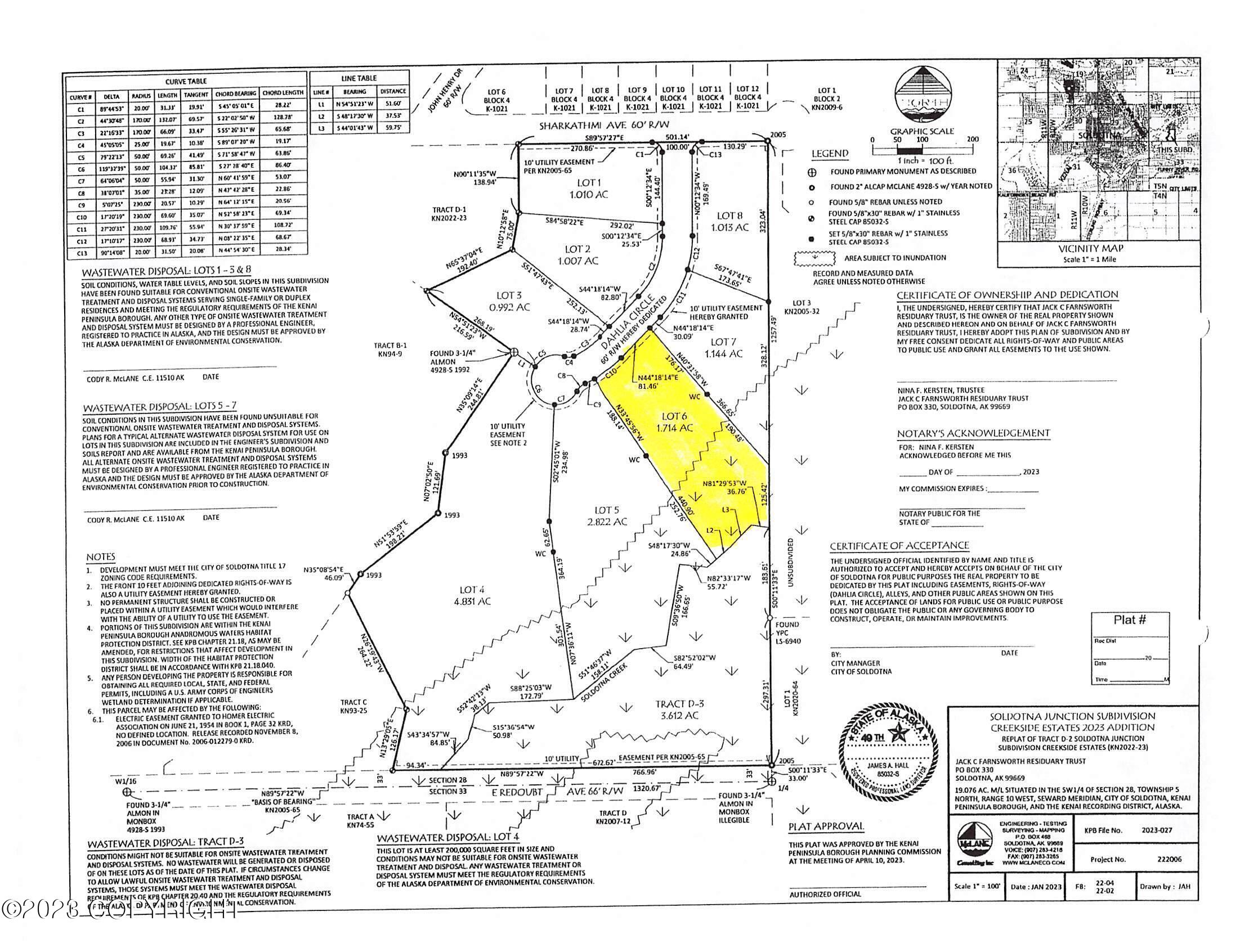 Lot 6 Dahlia Circle Property Photo 4