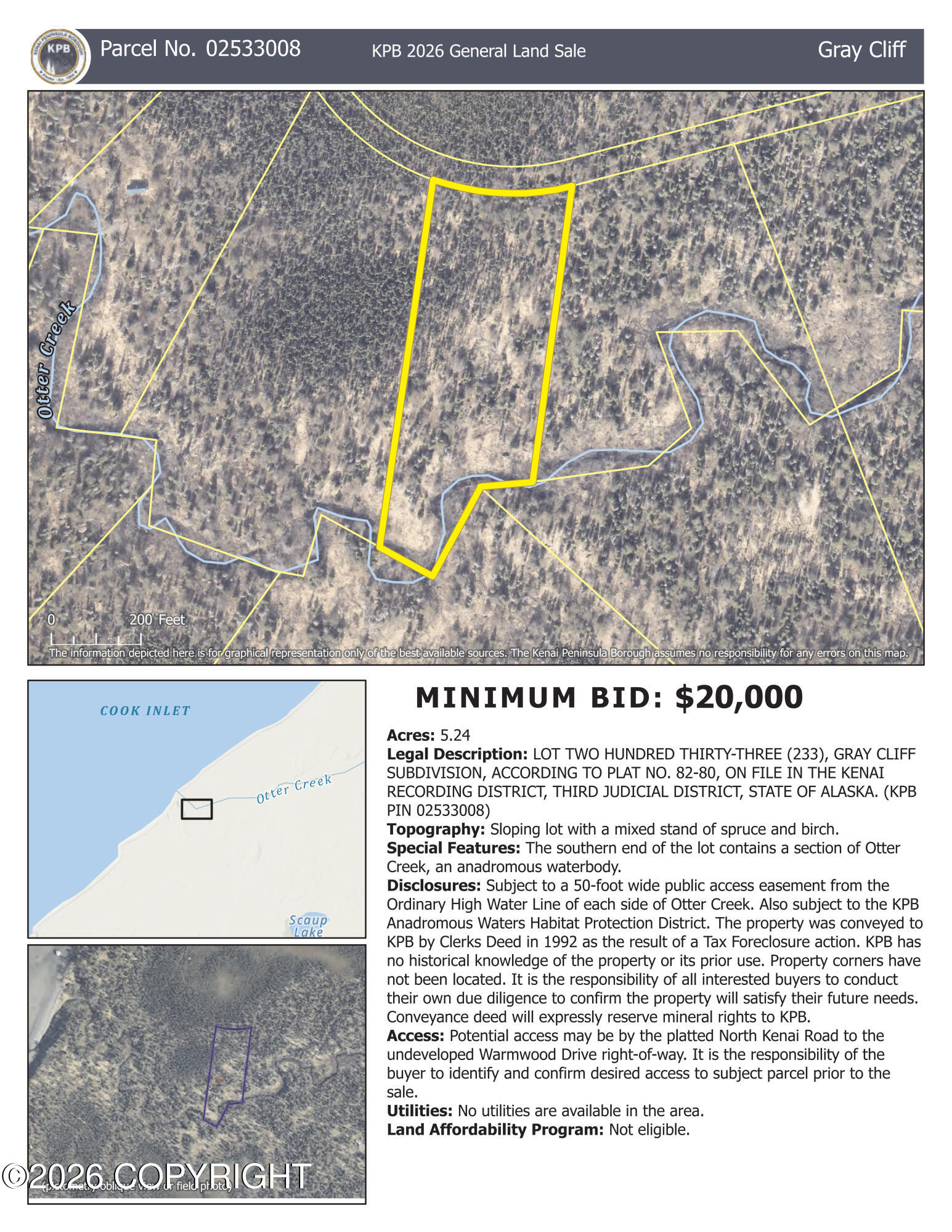 L233 Gray Cliff Subdivision Property Photo 2