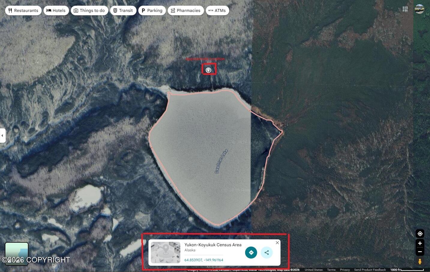 L7 B2 No Road Deadman Lake Sub Property Photo 1