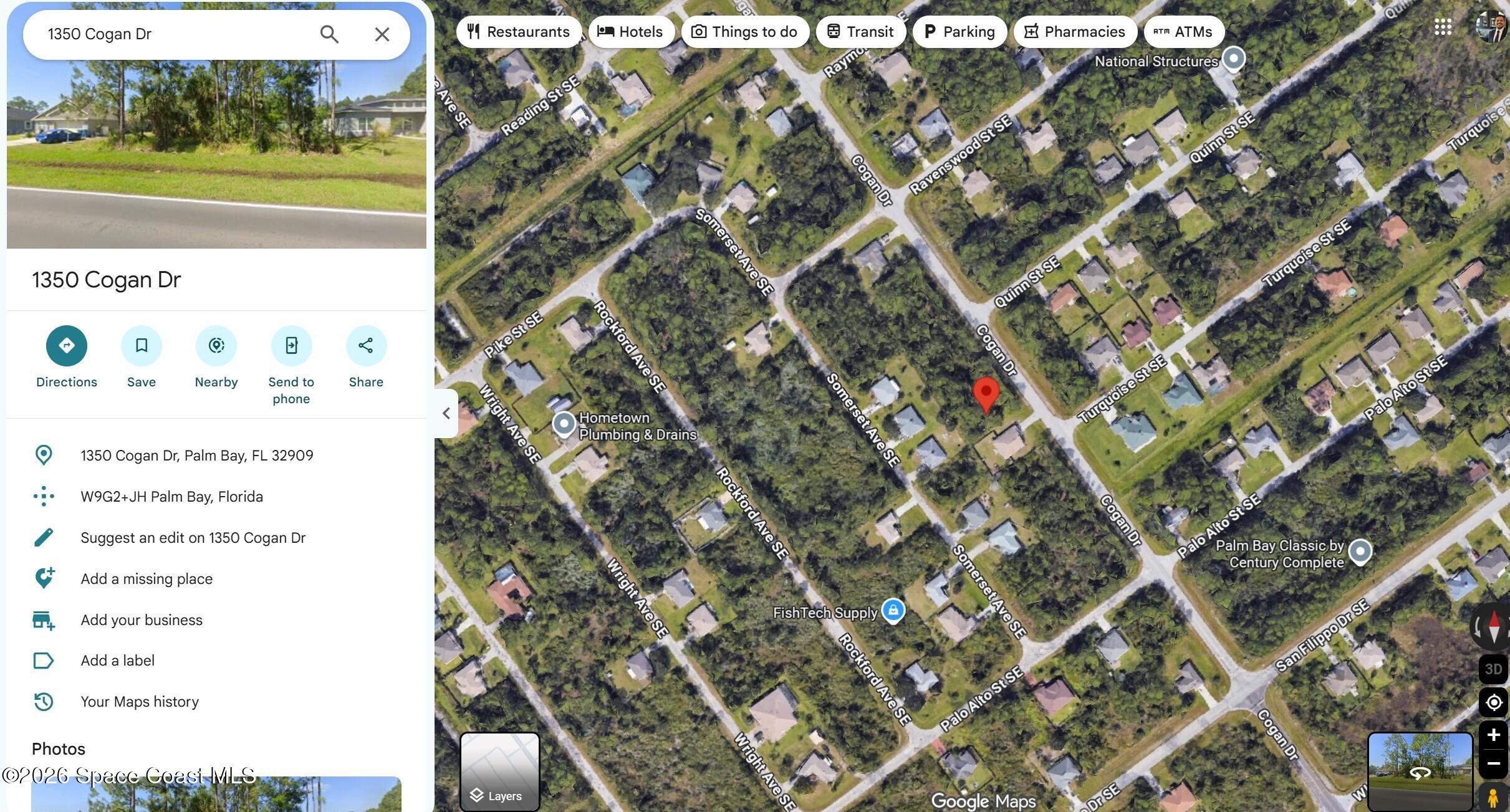 1350 Cogan Drive Property Photo 1