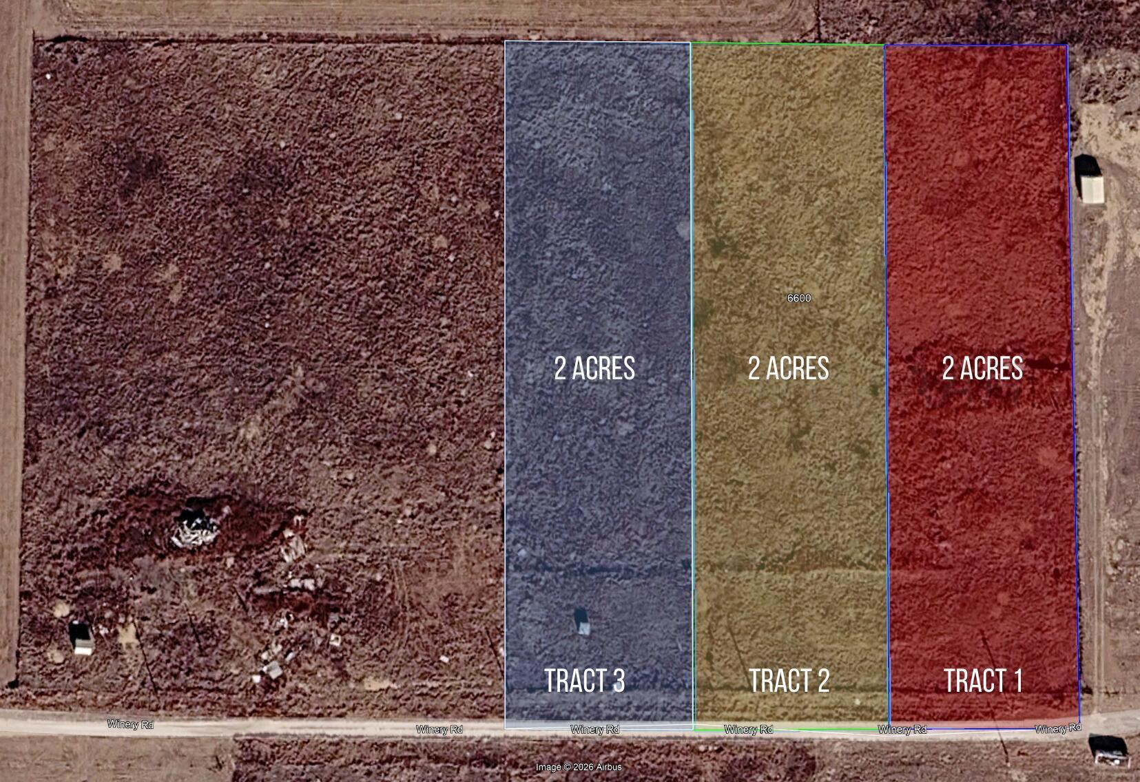 0 Winery- Tract 1 Road Property Photo 1