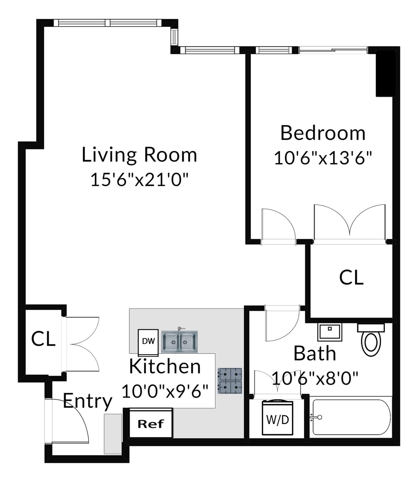 300 E Bowie St 1408 Property Photo 3