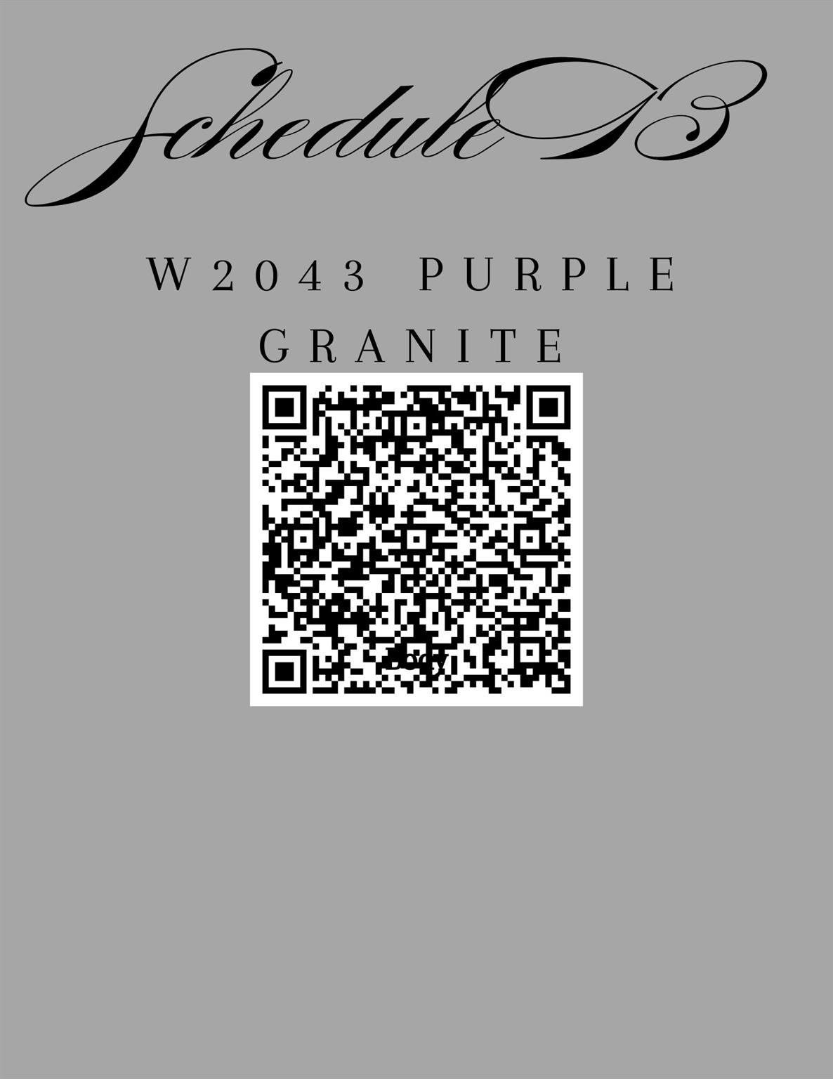 W2043 Purple Granite None Property Photo 5