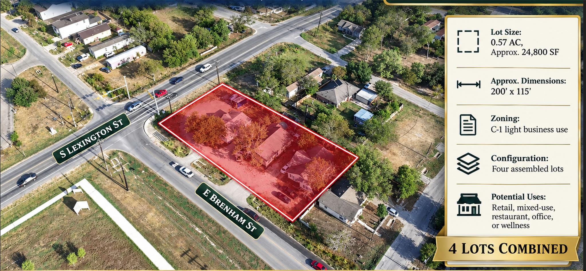 107 E Brenham St Property Photo 1