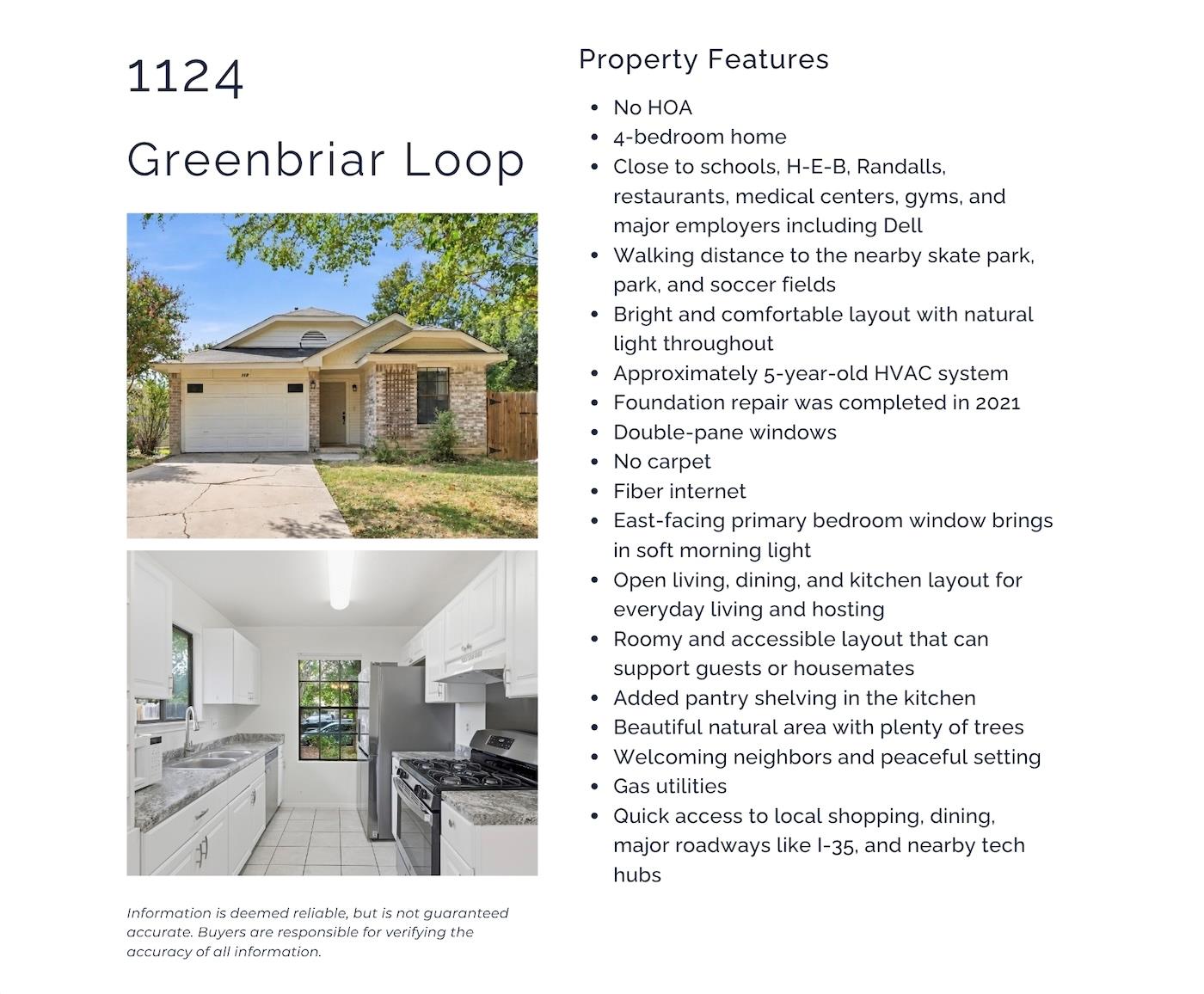 1124 Greenbriar Loop Property Photo 2