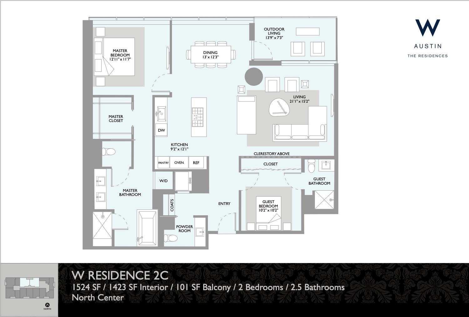 210 Lavaca St #1910 Property Photo 2
