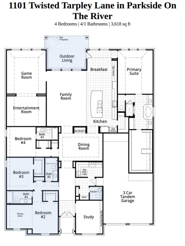 1101 Twisted Tarpley Ln Property Photo 2
