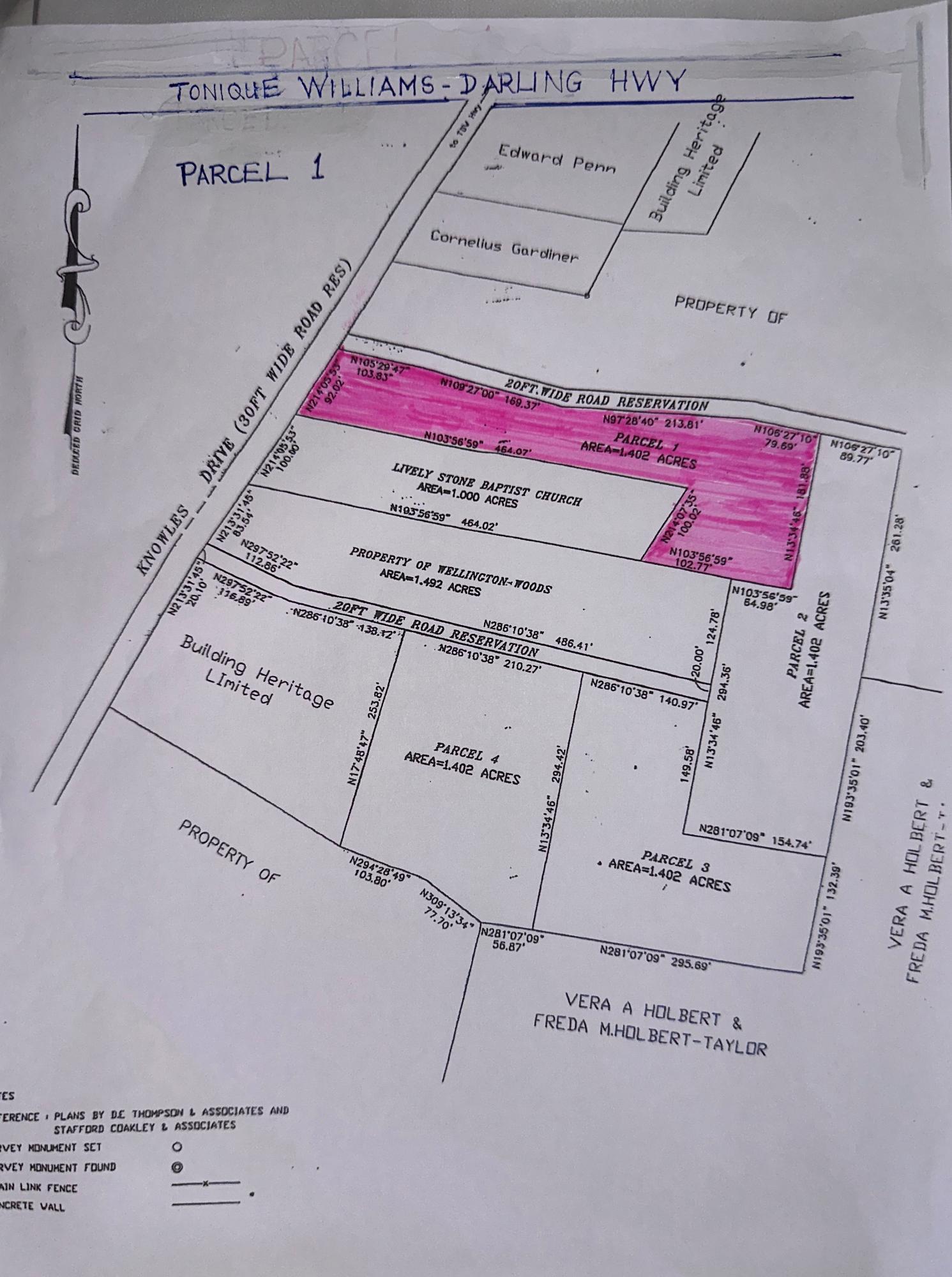 Tonique Williams-darling Parcel 1 -- 1.402 Acres Property Photo