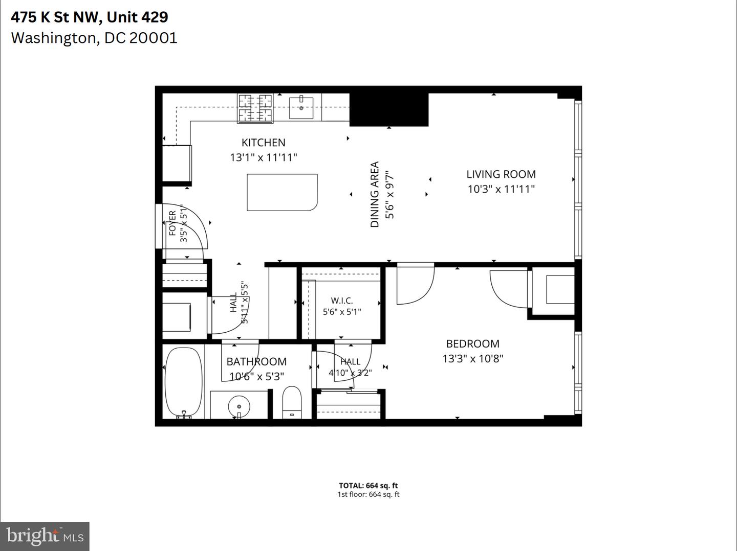 475 K St Nw #429 Property Photo 4