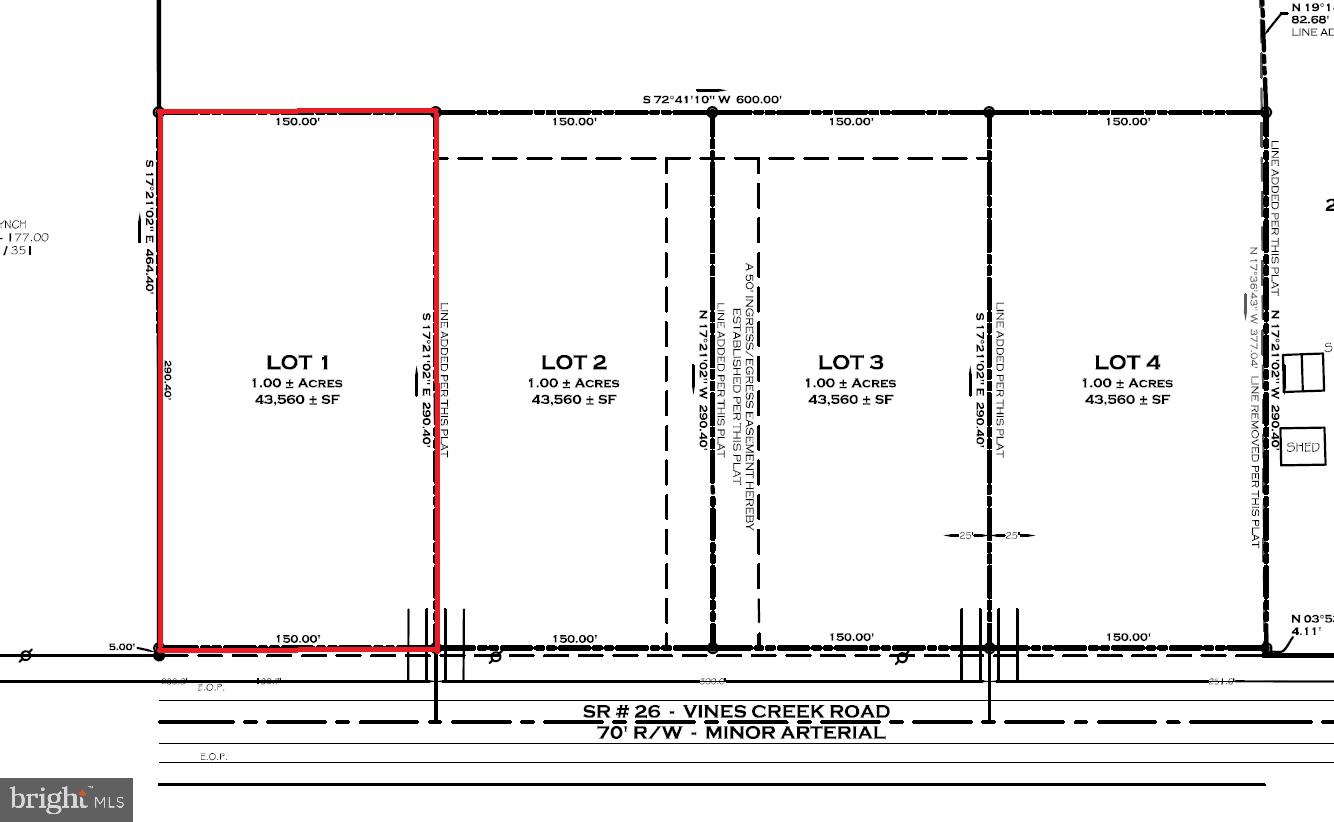Lot 1 Vines Creek Rd Property Photo 1