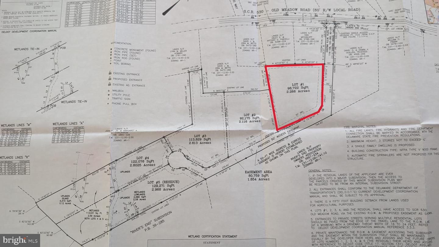 LOT 1 OLD MEADOW ROAD Property Photo 1