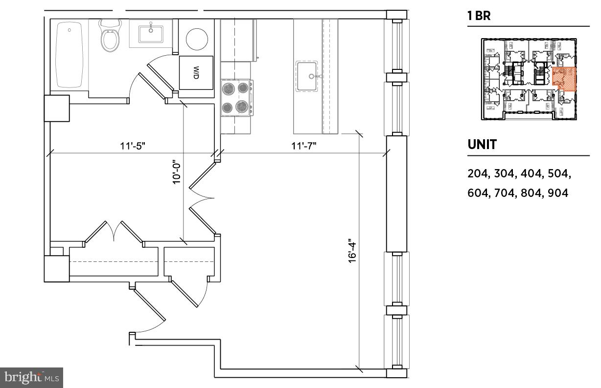 301 N Charles St #1br Property Photo 37
