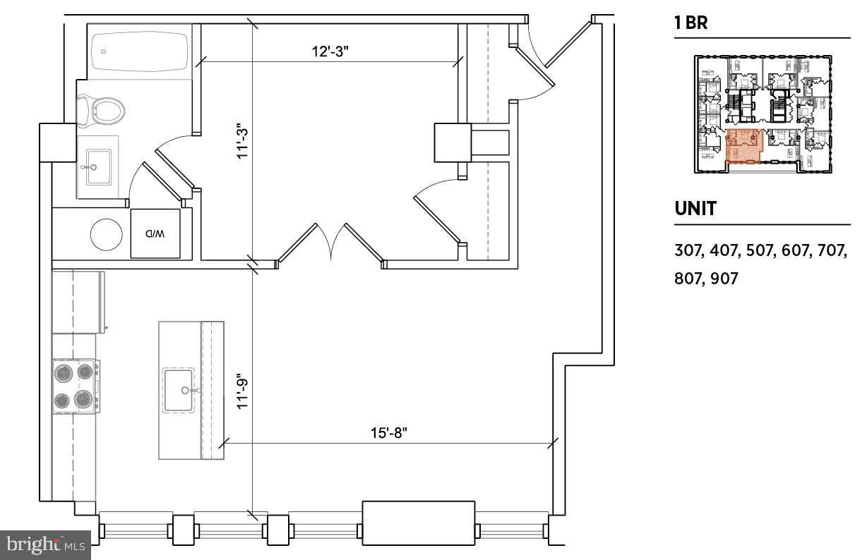 301 N Charles St #1br Property Photo 42
