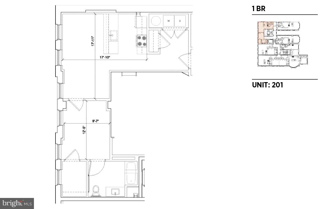 1201 N Charles Street #1br Property Photo 13