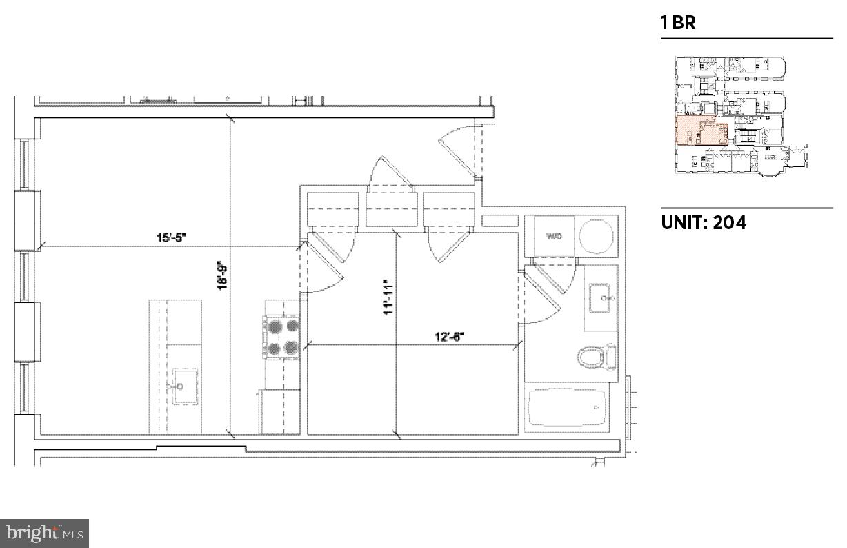 1201 N Charles Street #1br Property Photo 16