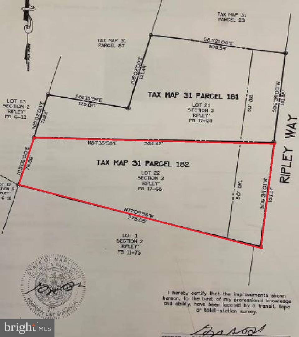 LOT 22 PARCEL 182 RIPLEY WAY Property Photo 1