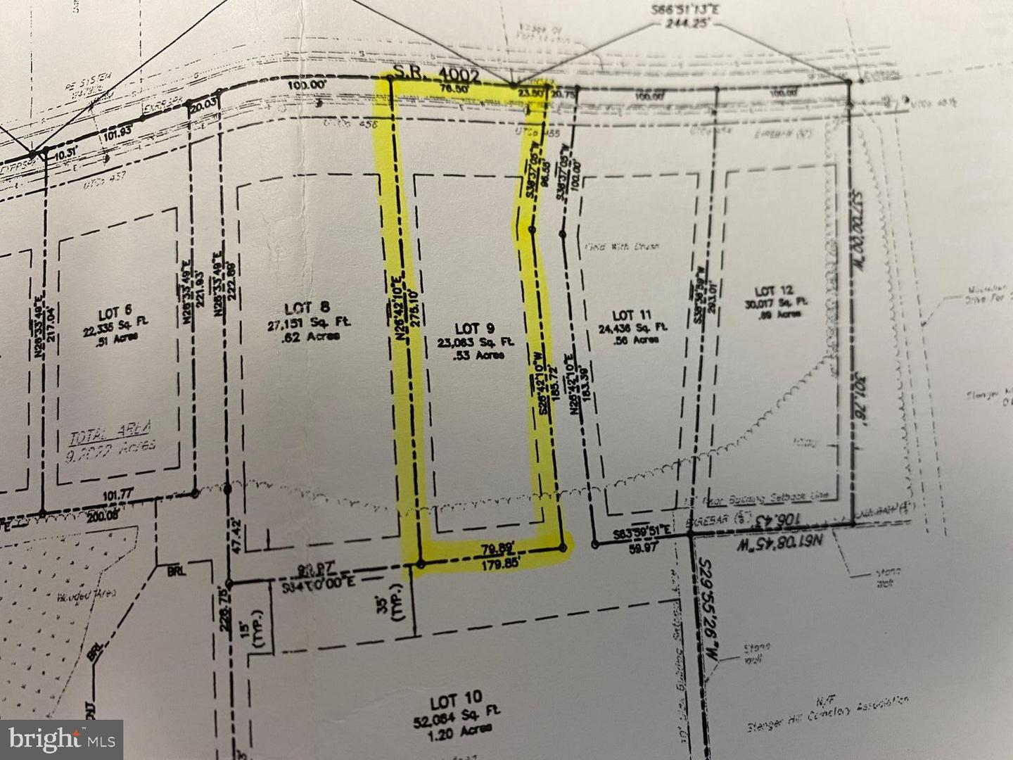 LOT 9 MAIN STREET