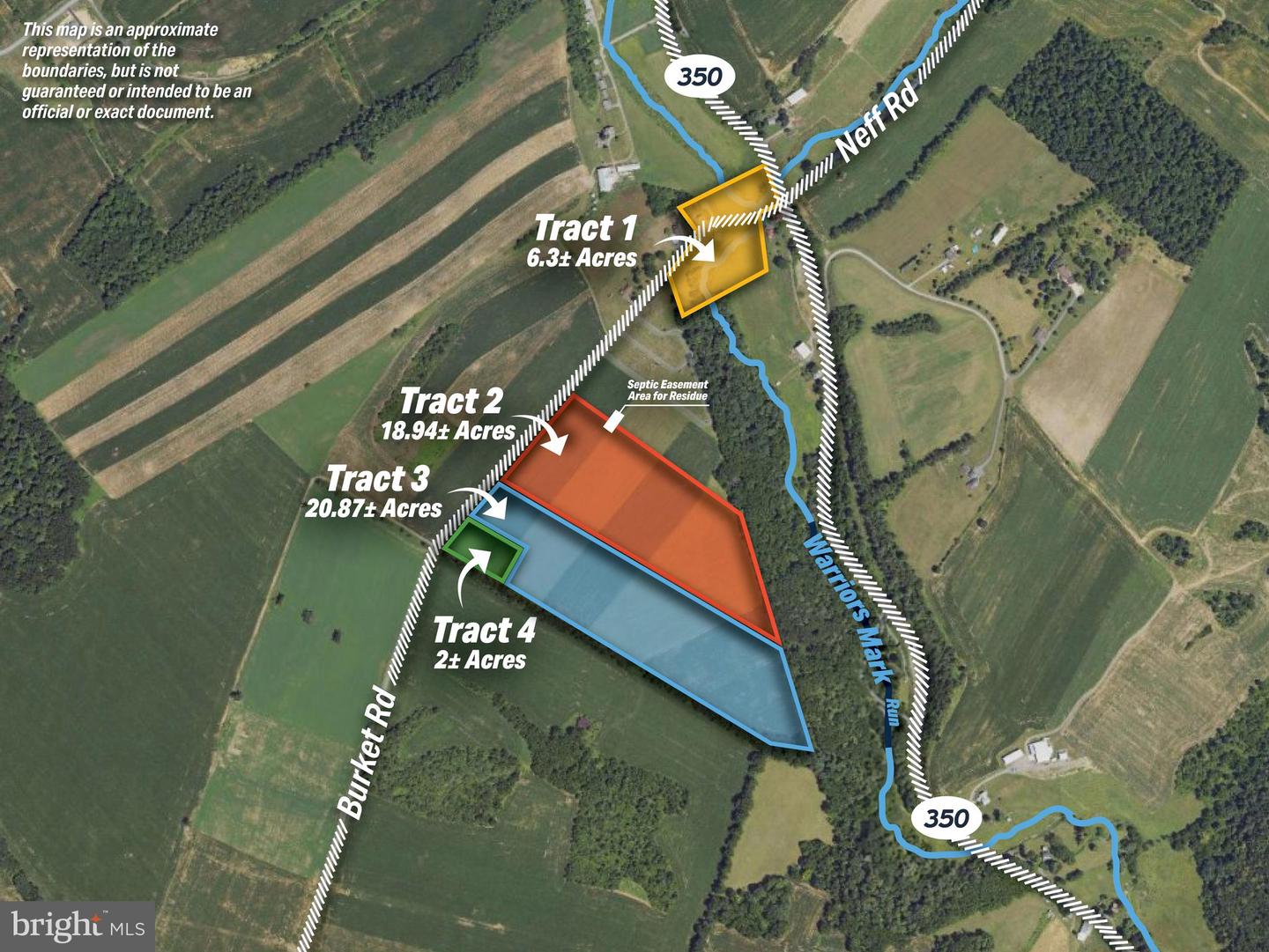 Tract 4: 13.36+- Acres Burket Rd Property Photo 1