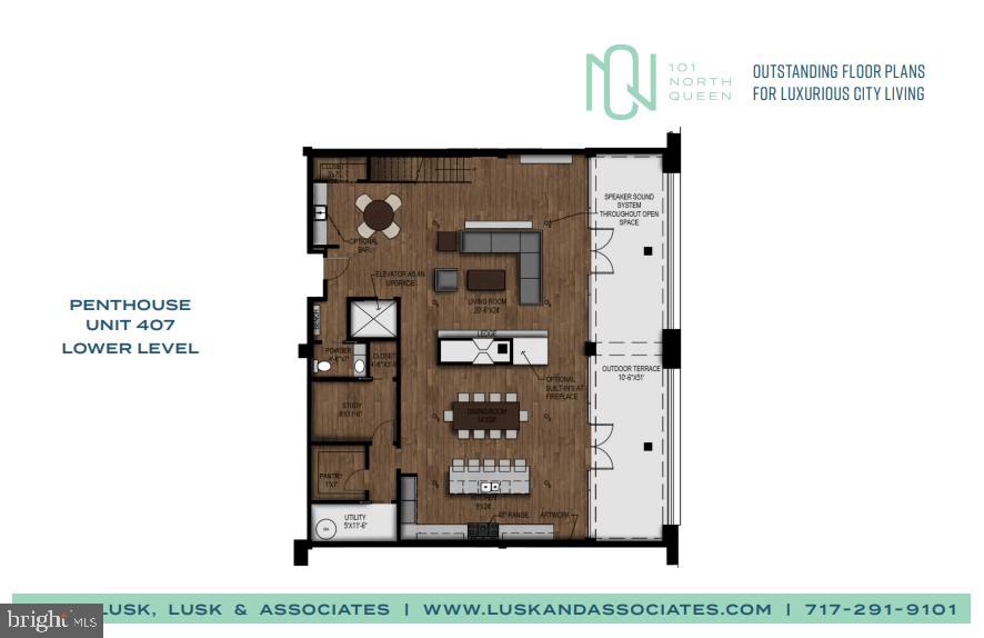 101 N Queen St #407 Penthouse Property Photo 3