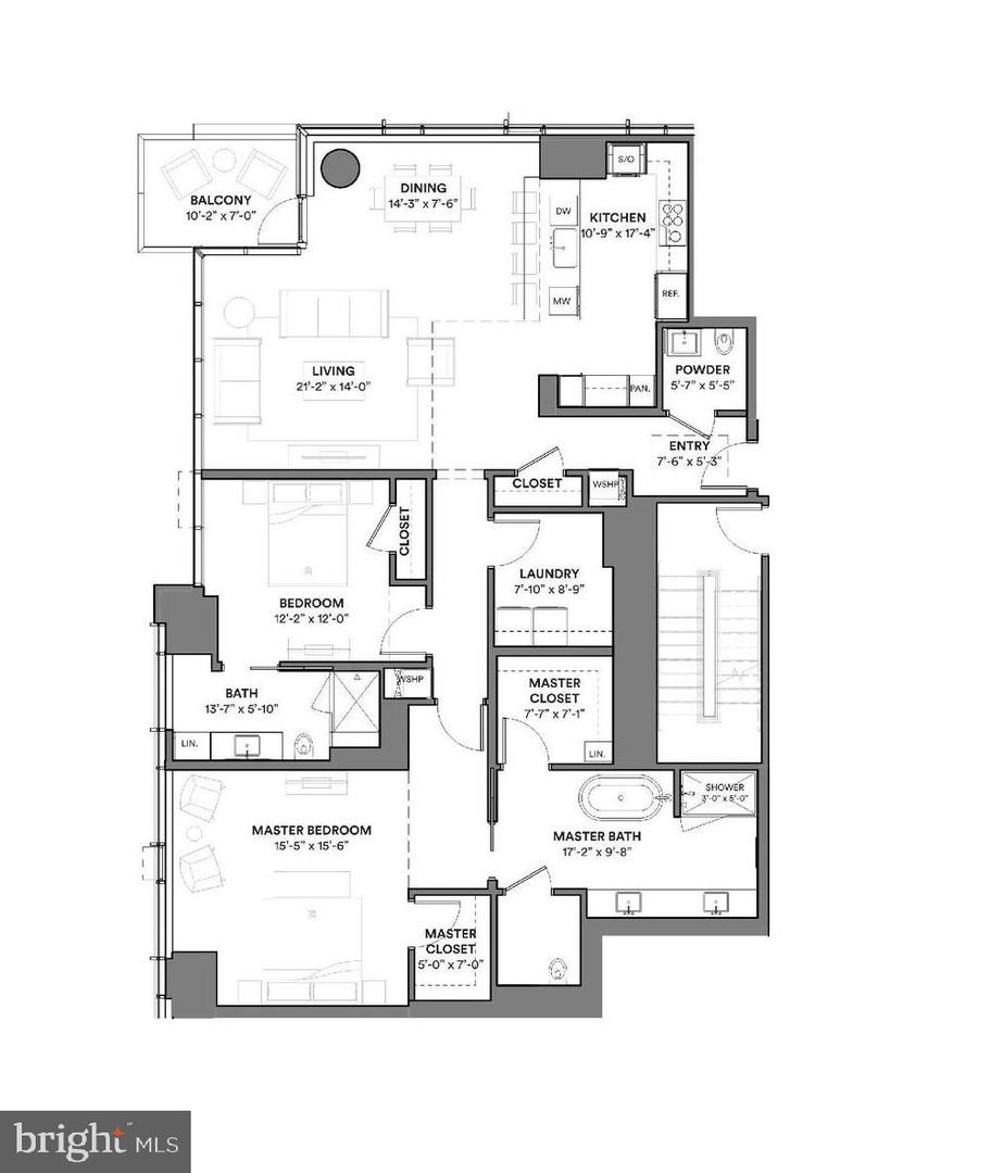 1911 Walnut St #3703 Property Photo 12