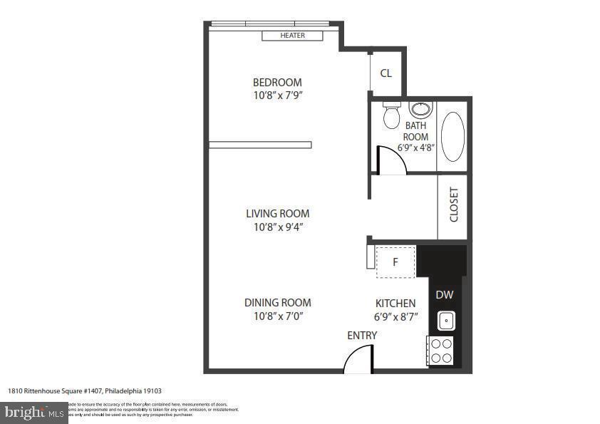 1810-18 Rittenhouse Sq #1407 Property Photo 8