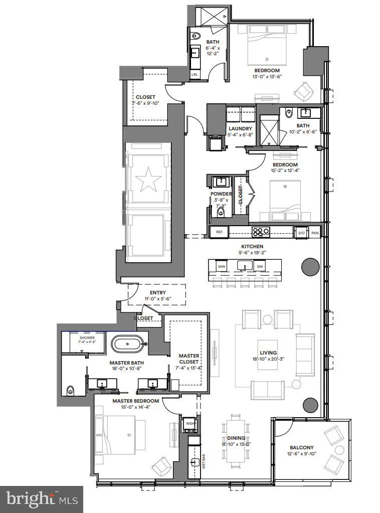 1911 Walnut Street #unit 3001 Property Photo 2