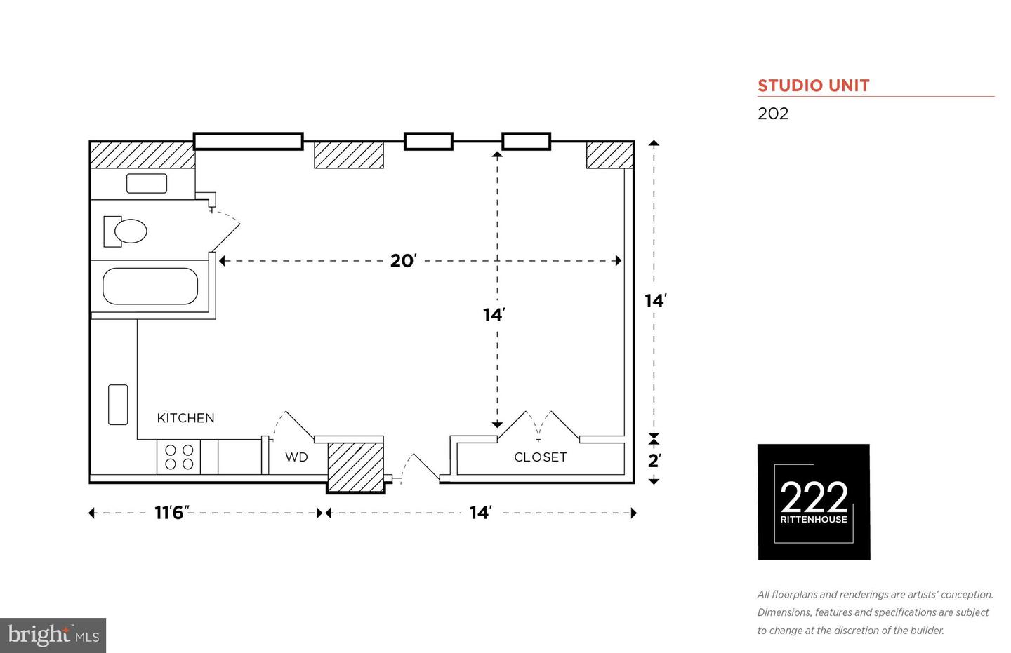 222 W Rittenhouse Sq #1804 Property Photo 5