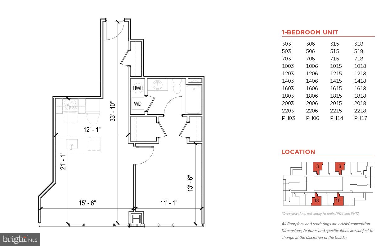 200 N 16th St #1803 Property Photo 54