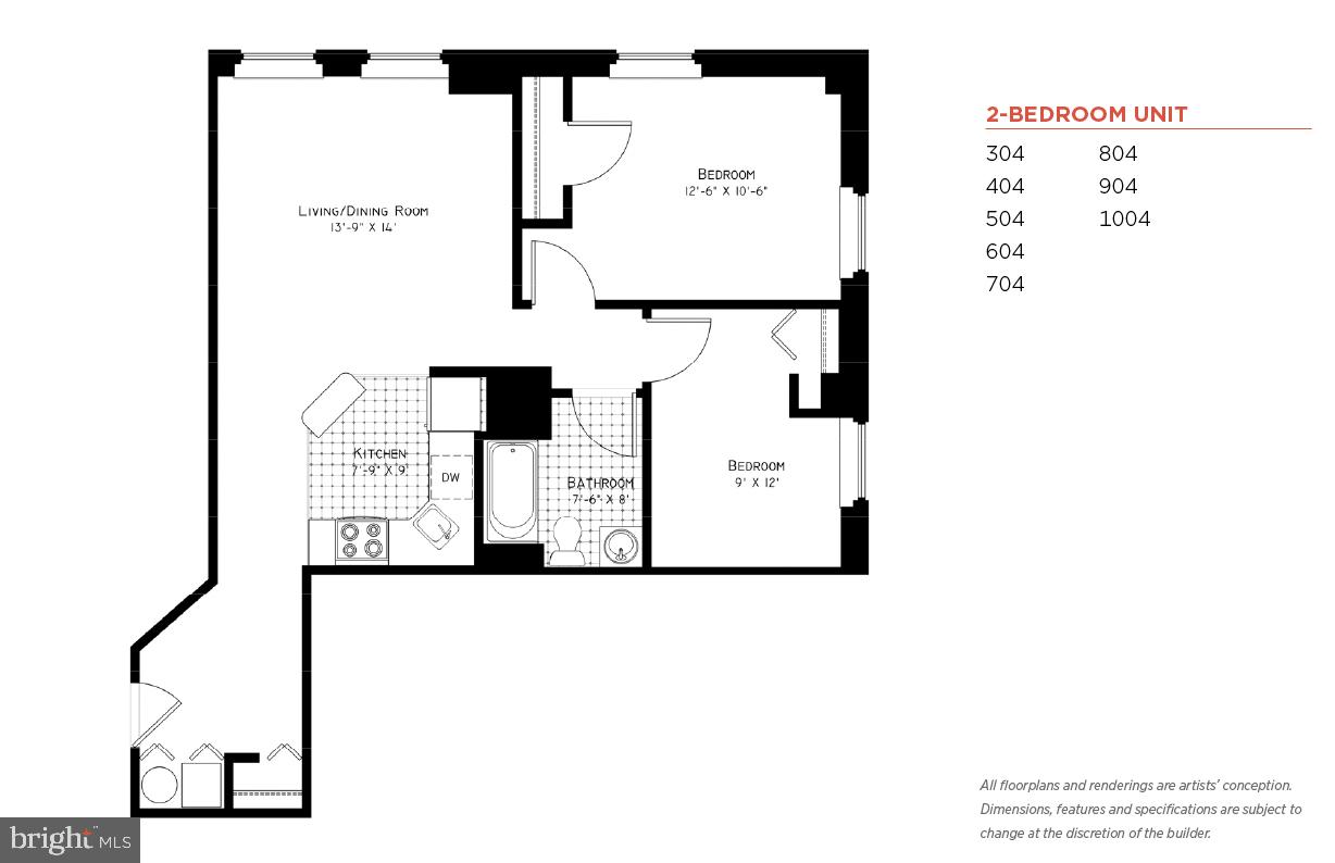 1300-6 Chestnut St #904 Property Photo 22