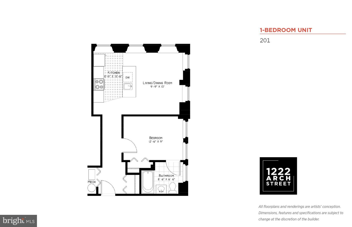 1222-26 Arch St #203 Property Photo 15