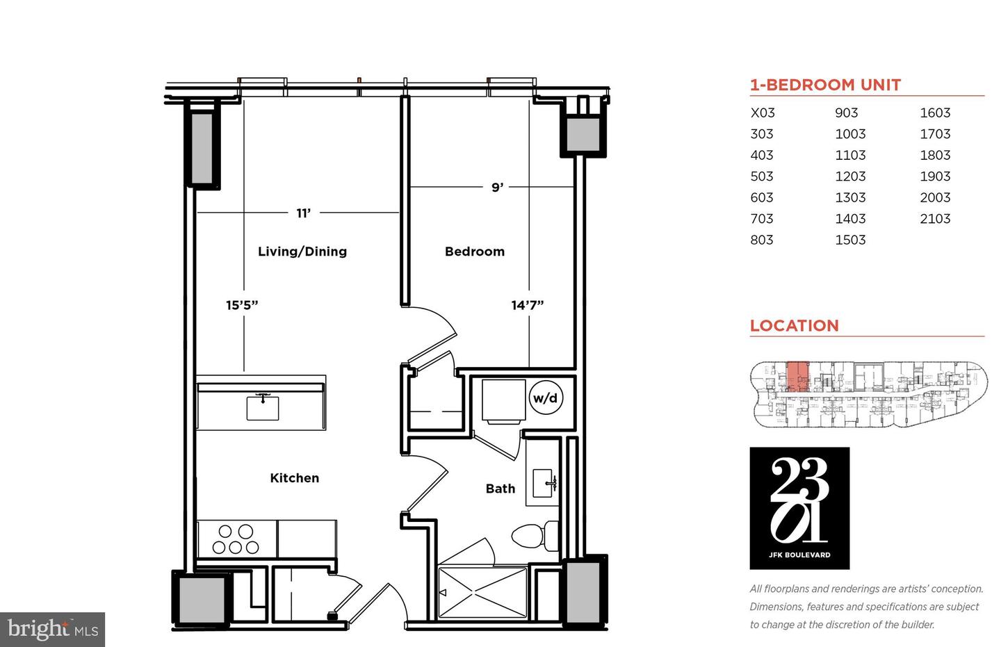 2301-61 John F Kennedy Blvd #1606 Property Photo 41