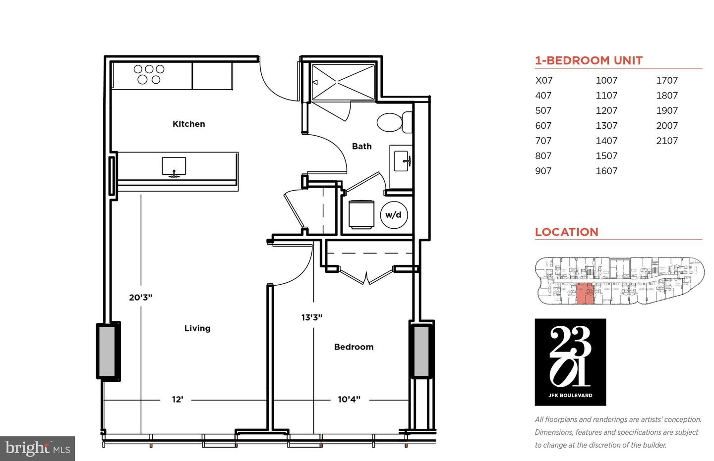 2301-61 John F Kennedy Blvd #1606 Property Photo 43