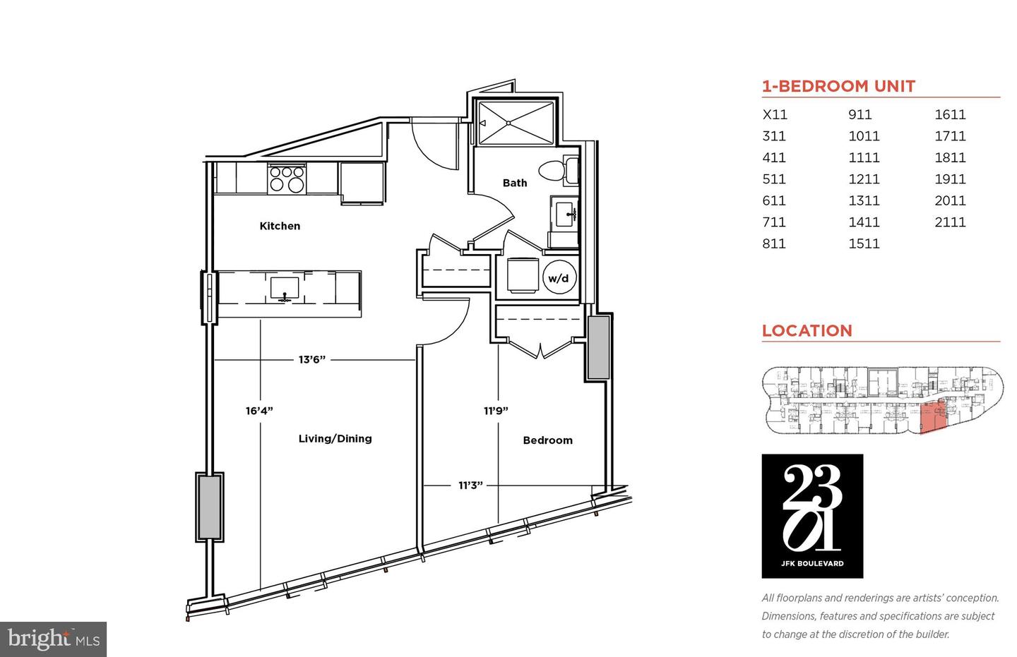 2301-61 John F Kennedy Blvd #1606 Property Photo 47